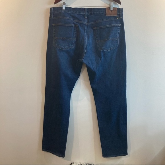 LUCKY BRAND Sz 38 x 34” 221  Original Straight Mid Wash 12” Rise Jeans - Picture 4 of 11